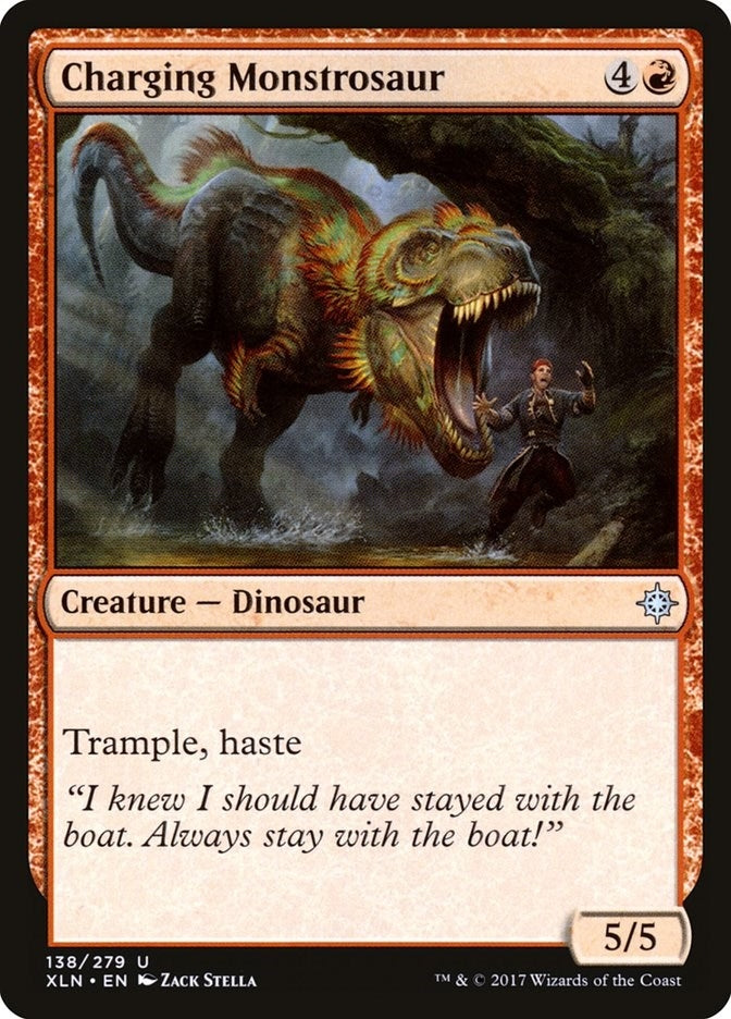 Charging Monstrosaur (138) (XLN)