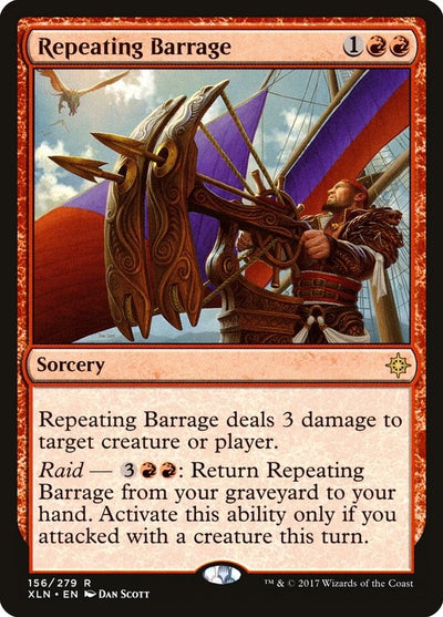 Repeating Barrage (156) (XLN)