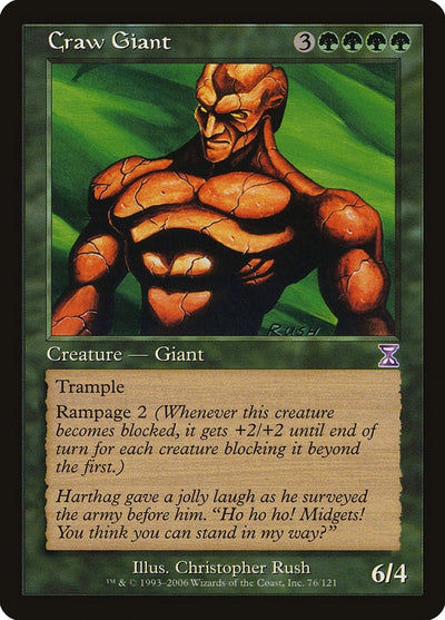 Craw Giant (76) (TSB)