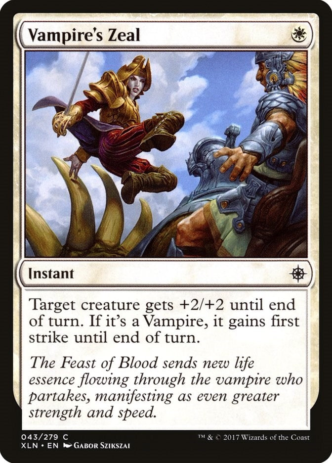 Vampire's Zeal (43) (XLN)