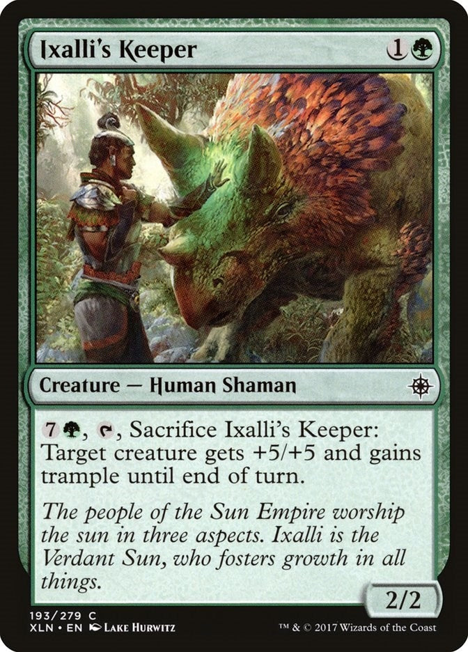 Ixalli's Keeper (193) (XLN)