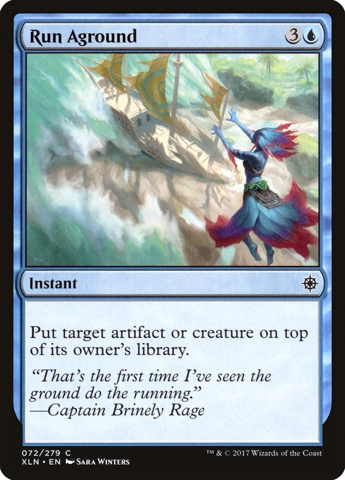 Run Aground (72) (XLN)