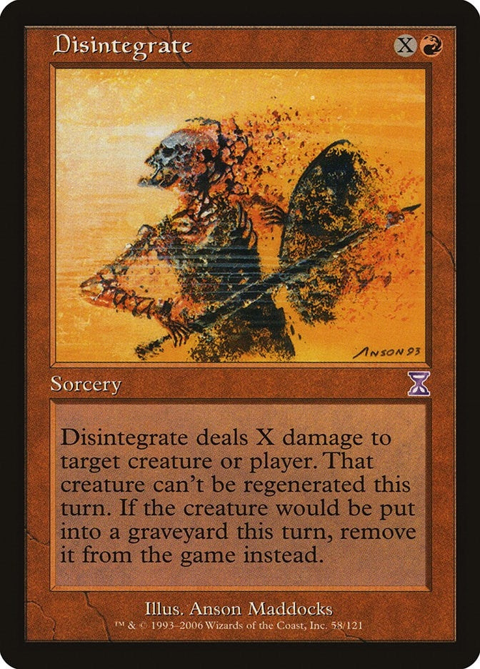 Disintegrate (58) (TSB)