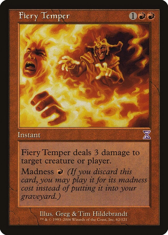 Fiery Temper (62) (TSB)