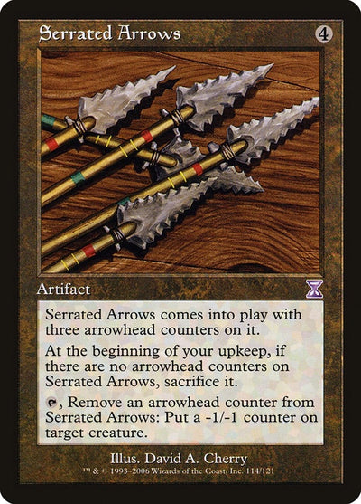 Serrated Arrows (114) (TSB)