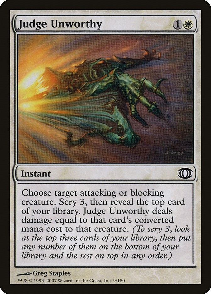 Judge Unworthy (9) (FUT)