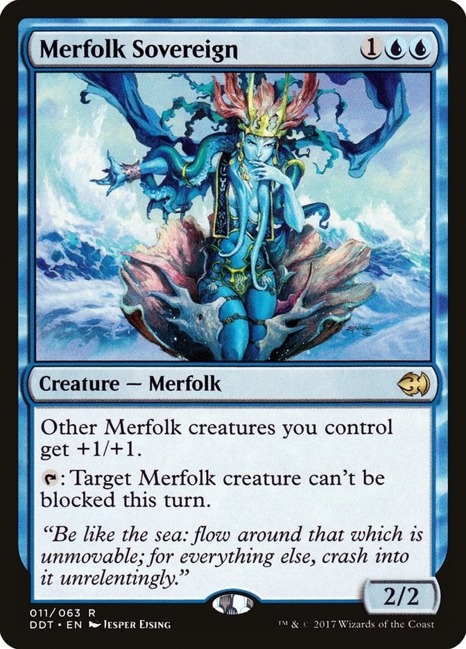 Merfolk Sovereign (11) (DDT)