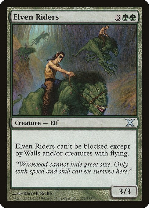 Elven Riders (259) (10E)