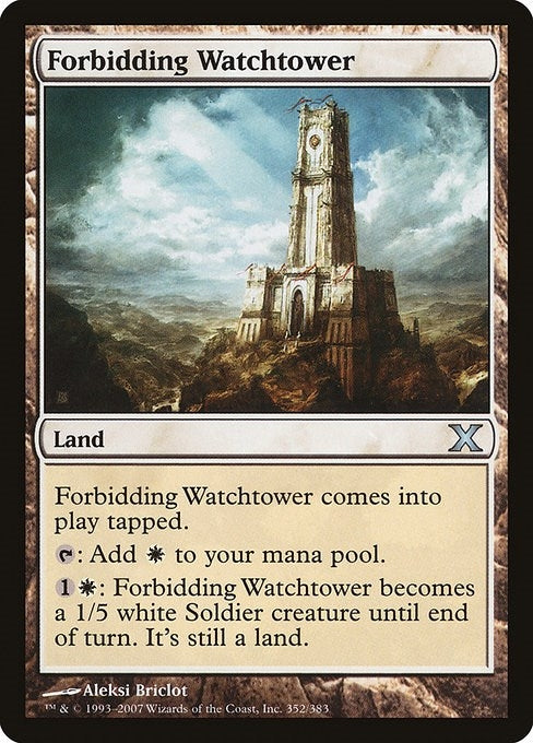 Forbidding Watchtower (352) (10E)