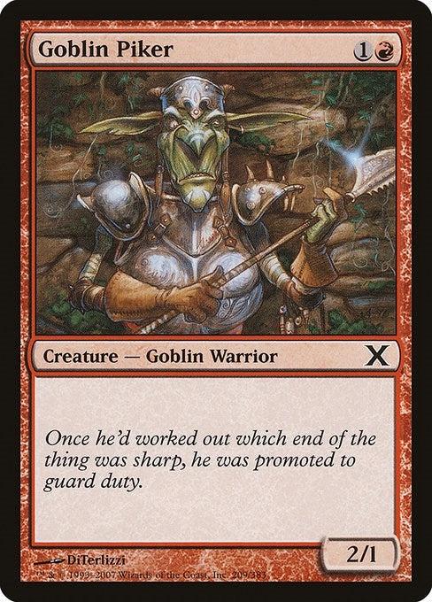 Goblin Piker (209) (10E)