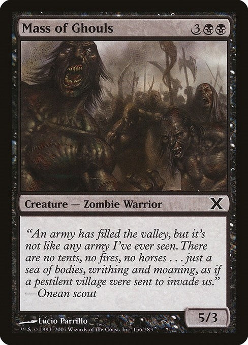 Mass of Ghouls (156) (10E)