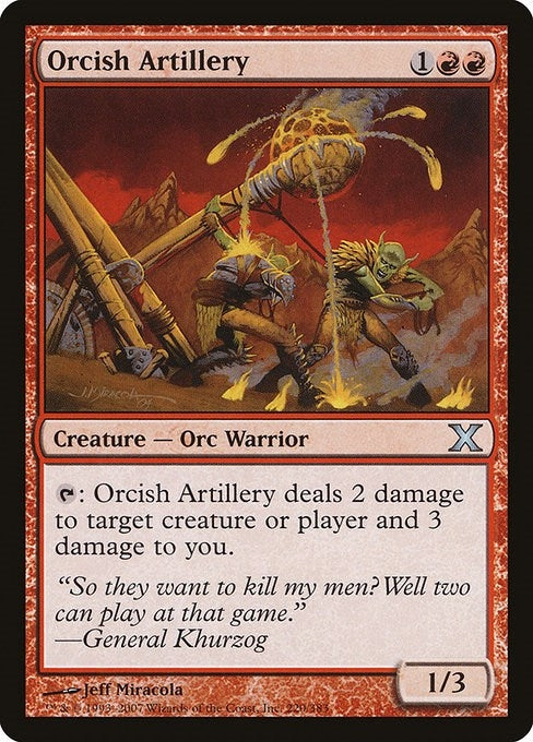 Orcish Artillery (220) (10E)