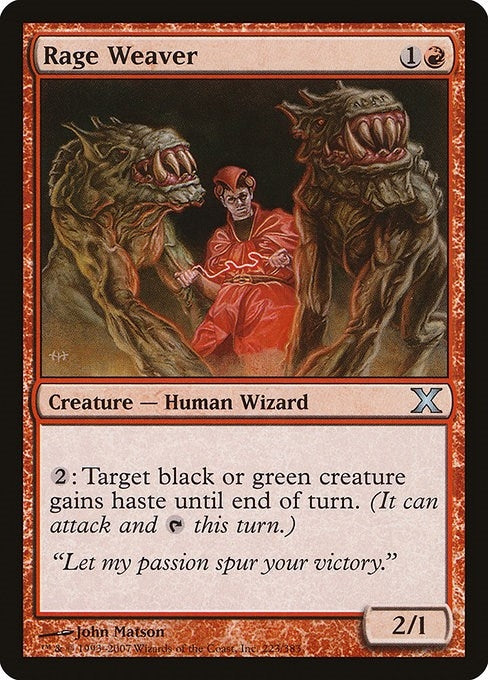 Rage Weaver (223) (10E)