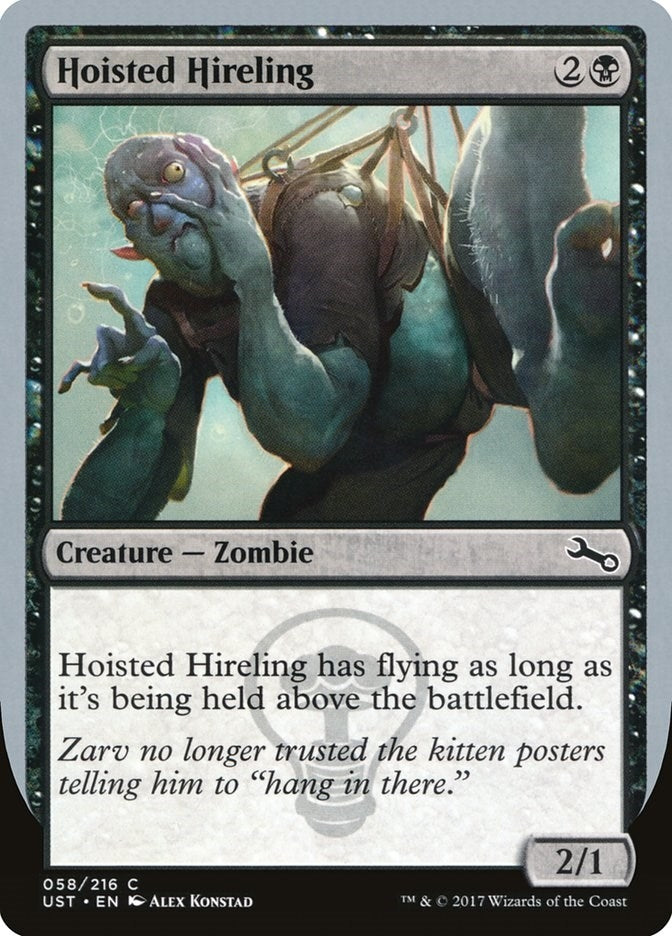 Hoisted Hireling (58) (UST)