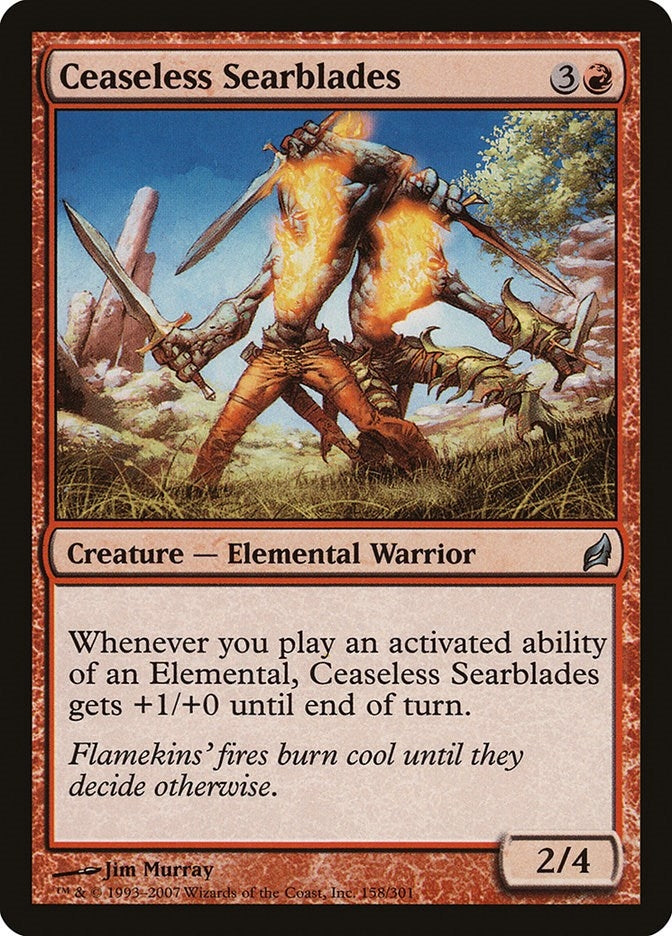 Ceaseless Searblades (158) (LRW)