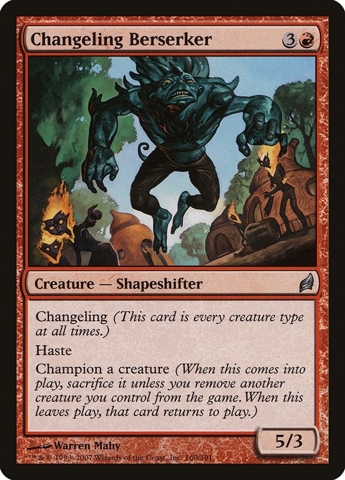 Changeling Berserker (160) (LRW)