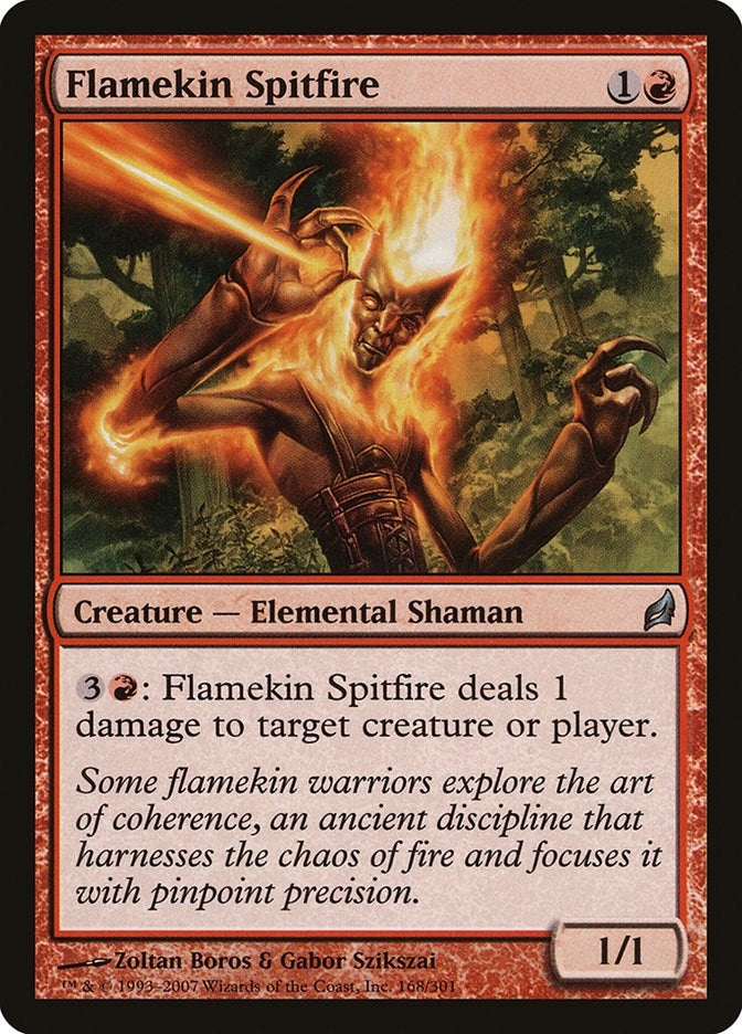 Flamekin Spitfire (168) (LRW)