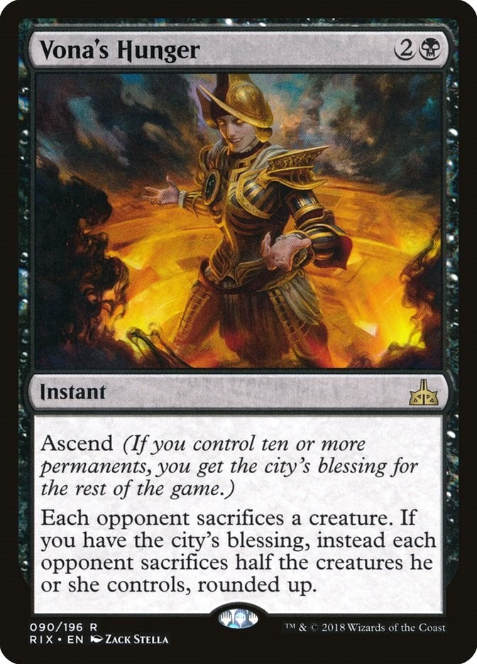 Vona's Hunger (90) (RIX)