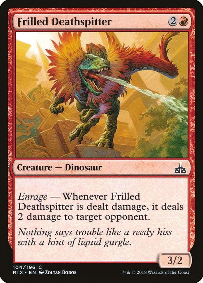 Frilled Deathspitter (104) (RIX)