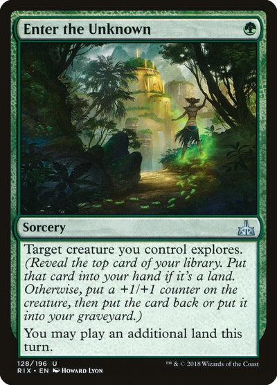 Enter the Unknown (128) (RIX)