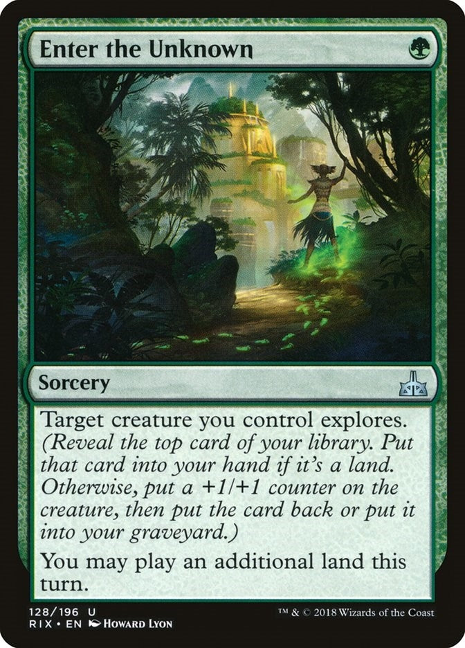 Enter the Unknown (128) (RIX)