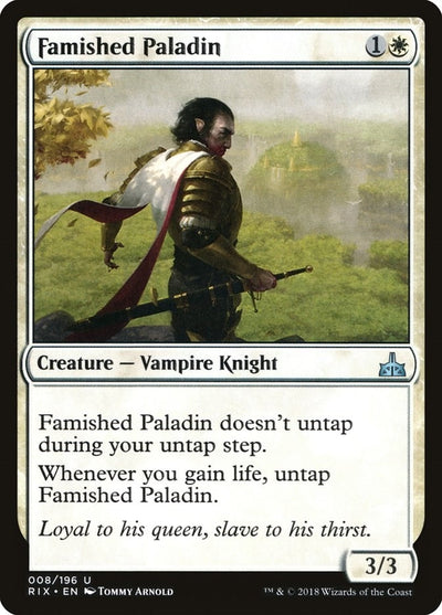 Famished Paladin (8) (RIX)