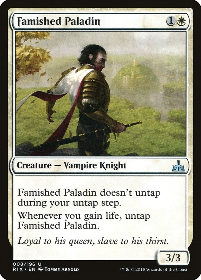 Famished Paladin (8) (RIX)