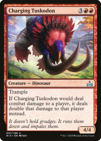 Charging Tuskodon (97) (RIX)
