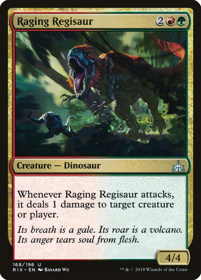 Raging Regisaur (168) (RIX)