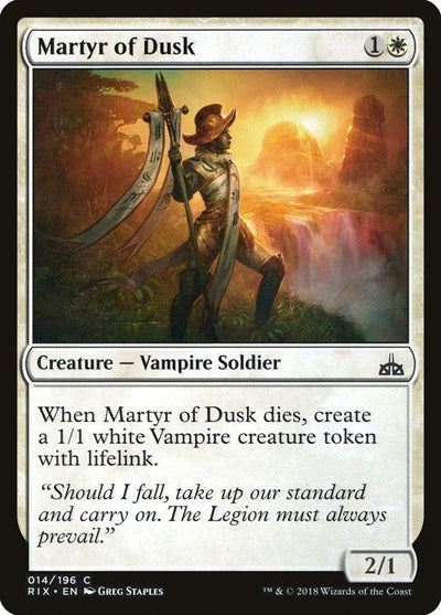 Martyr of Dusk (14) (RIX)