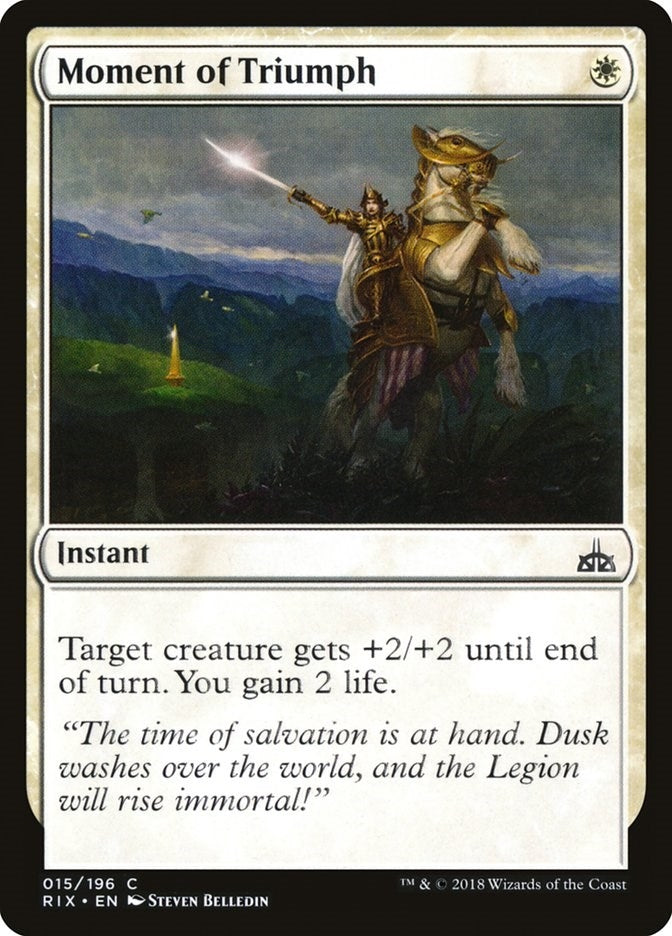 Moment of Triumph (15) (RIX)