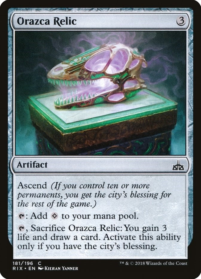 Orazca Relic (181) (RIX)