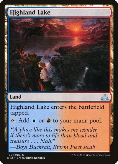 Highland Lake (189) (RIX)