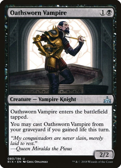 Oathsworn Vampire (80) (RIX)
