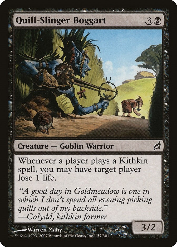 Quill-Slinger Boggart (137) (LRW)