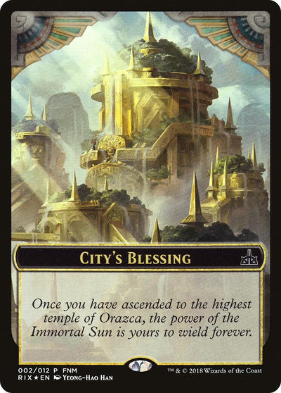City's Blessing // Elemental Double-Sided Token (2) (FNM)