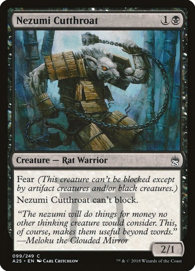 Nezumi Cutthroat (99) (A25)