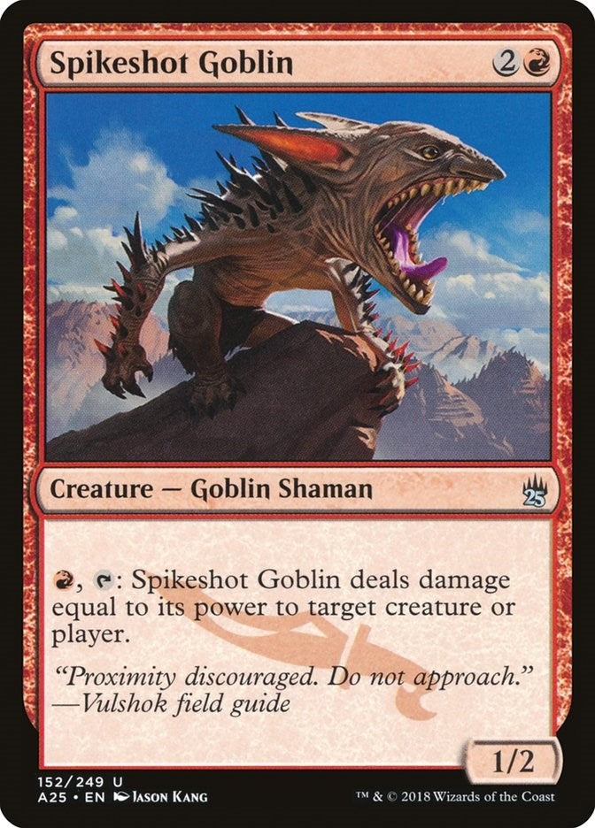Spikeshot Goblin (152) (A25)