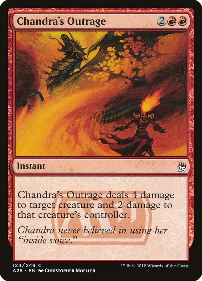 Chandra's Outrage (124) (A25)