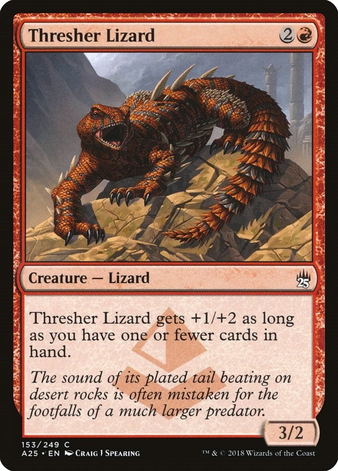 Thresher Lizard (153) (A25)