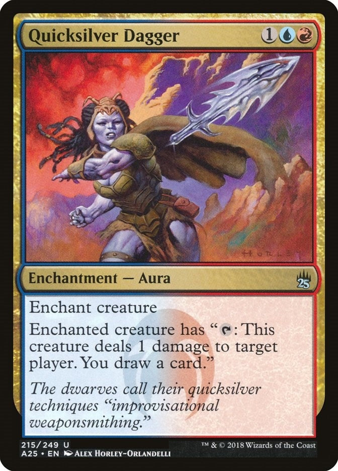 Quicksilver Dagger (215) (A25)