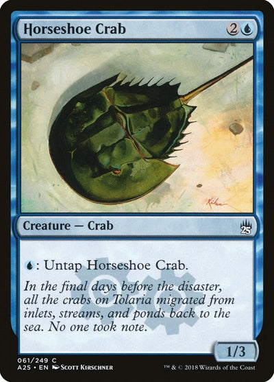 Horseshoe Crab (61) (A25)