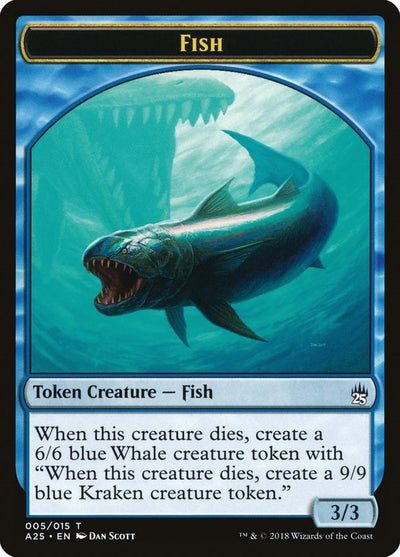 Fish Token (005) (5) (A25)