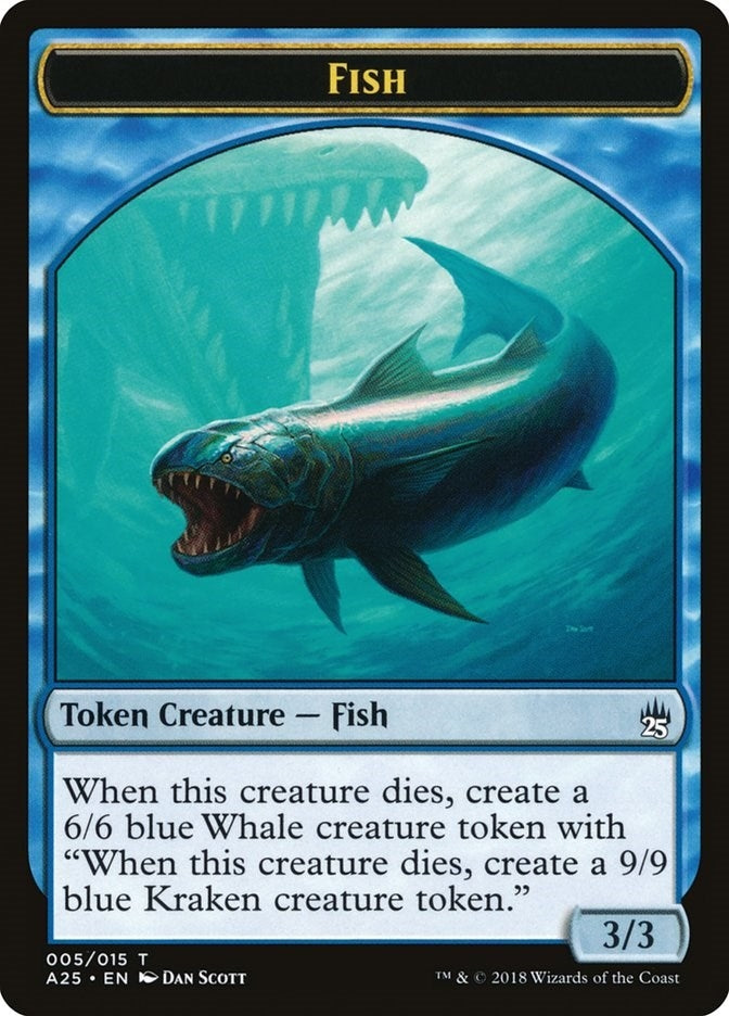 Fish Token (005) (5) (A25)