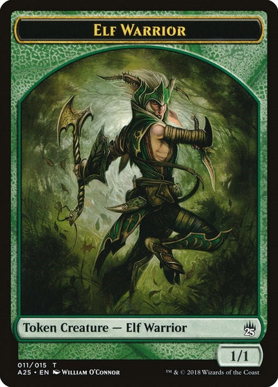 Elf Warrior Token (011) (11) (A25)