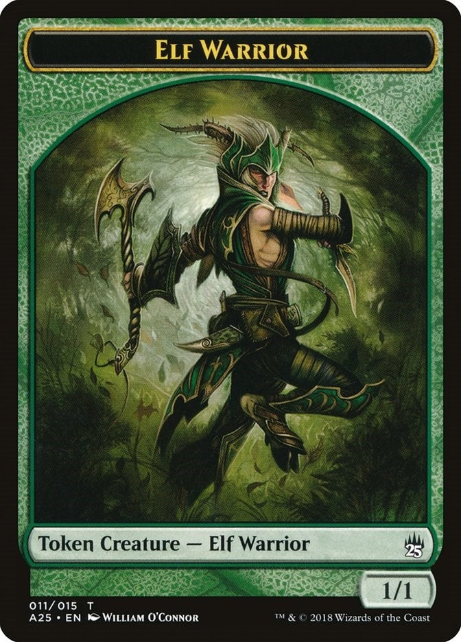 Elf Warrior Token (011) (11) (A25)