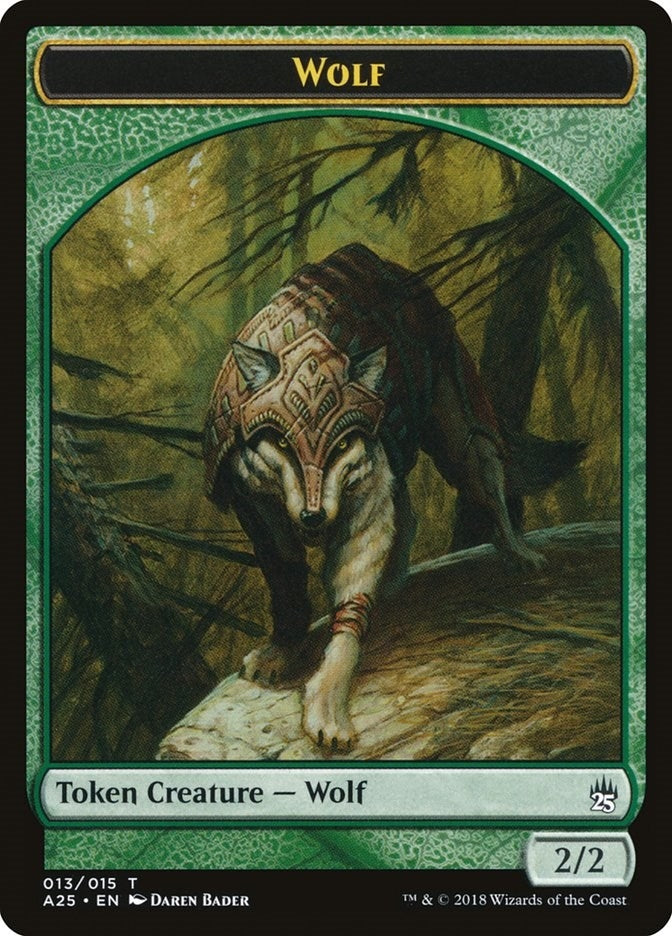 Wolf Token (013) (13) (A25)
