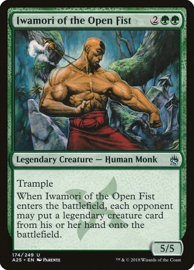 Iwamori of the Open Fist (174) (A25)