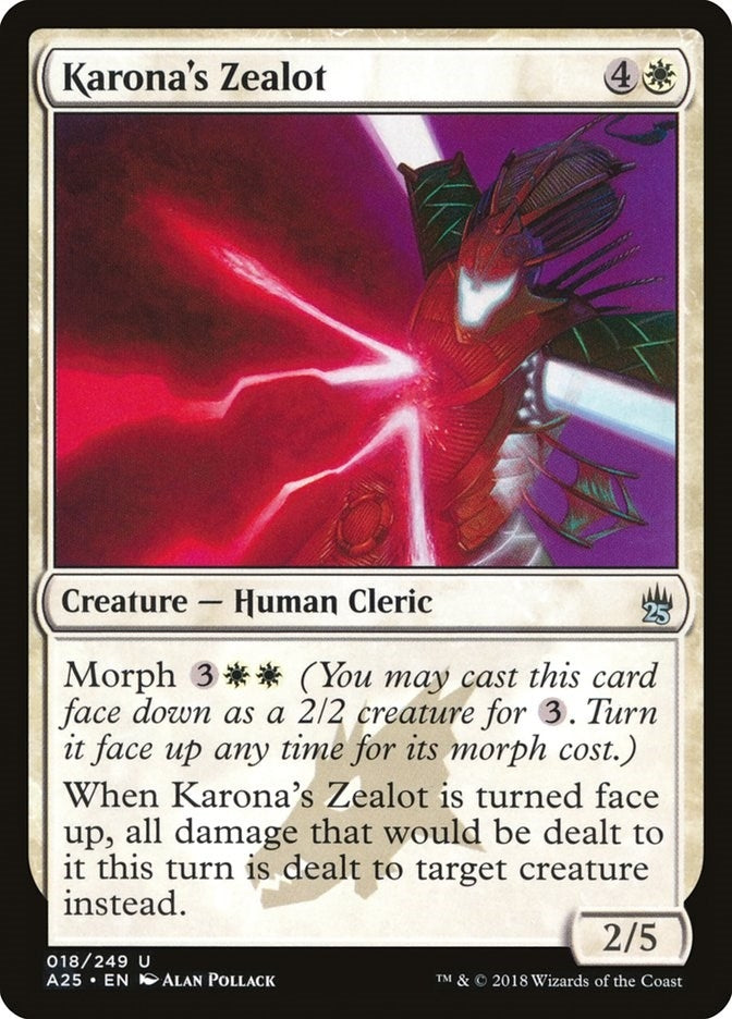 Karona's Zealot (18) (A25)