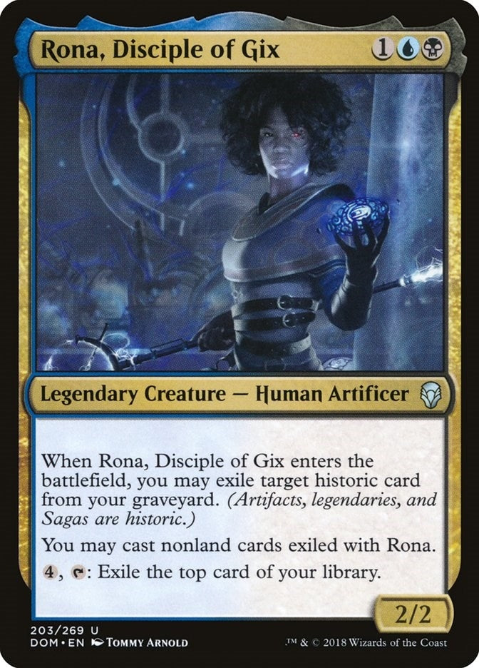 Rona, Disciple of Gix (203) (DOM)